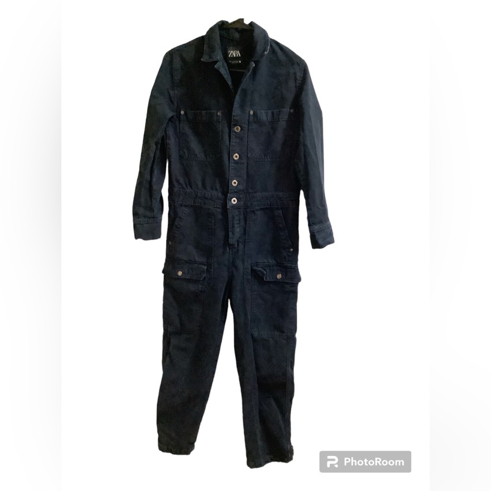 Zara Denim jumpsuit Size XS